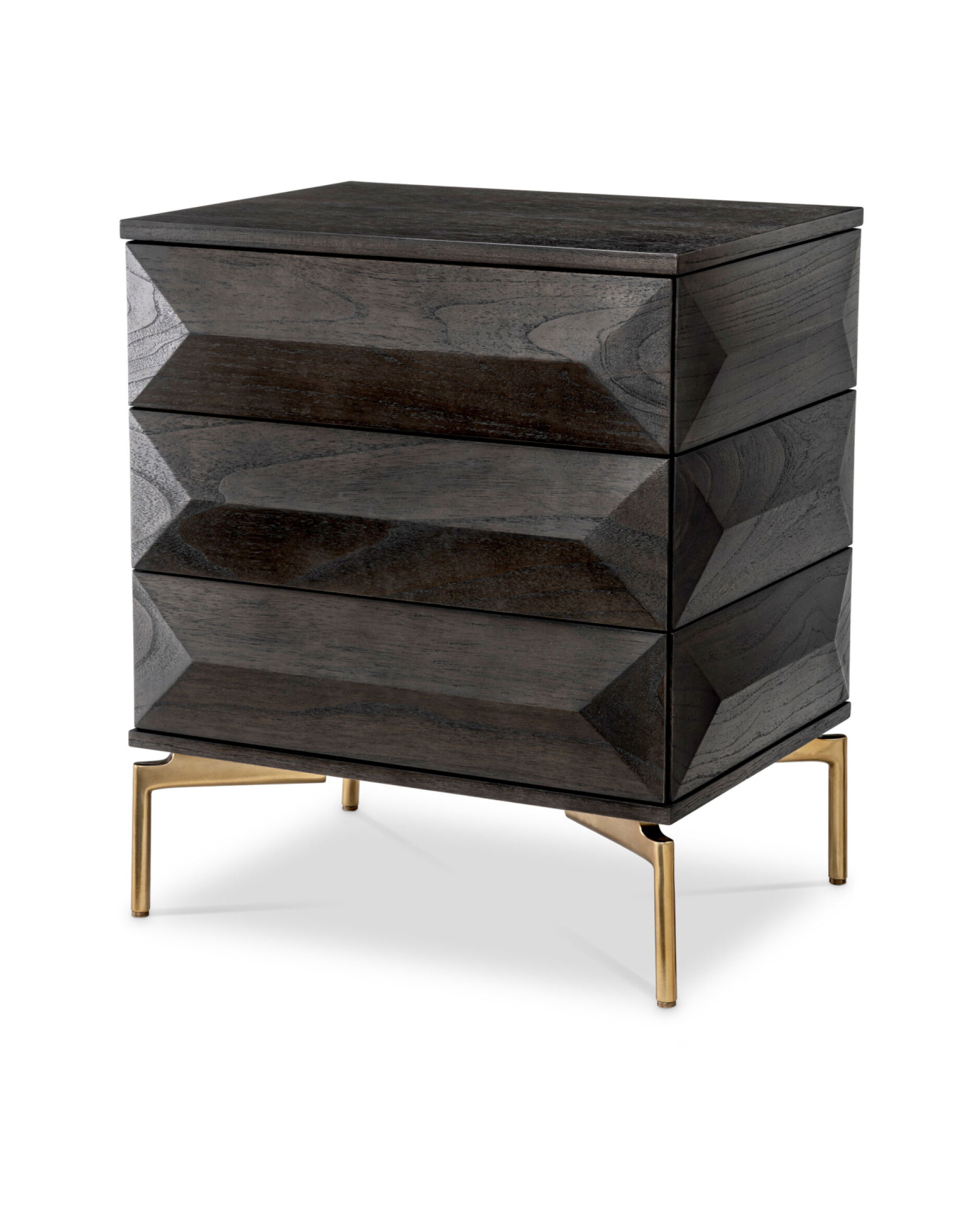 Denver sängbord mocha oak veneer