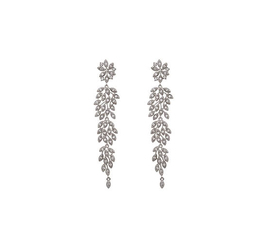 null - Laurel Earrings Crystal