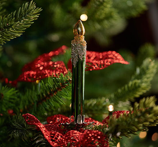 Green - Elize Light Ornament Red