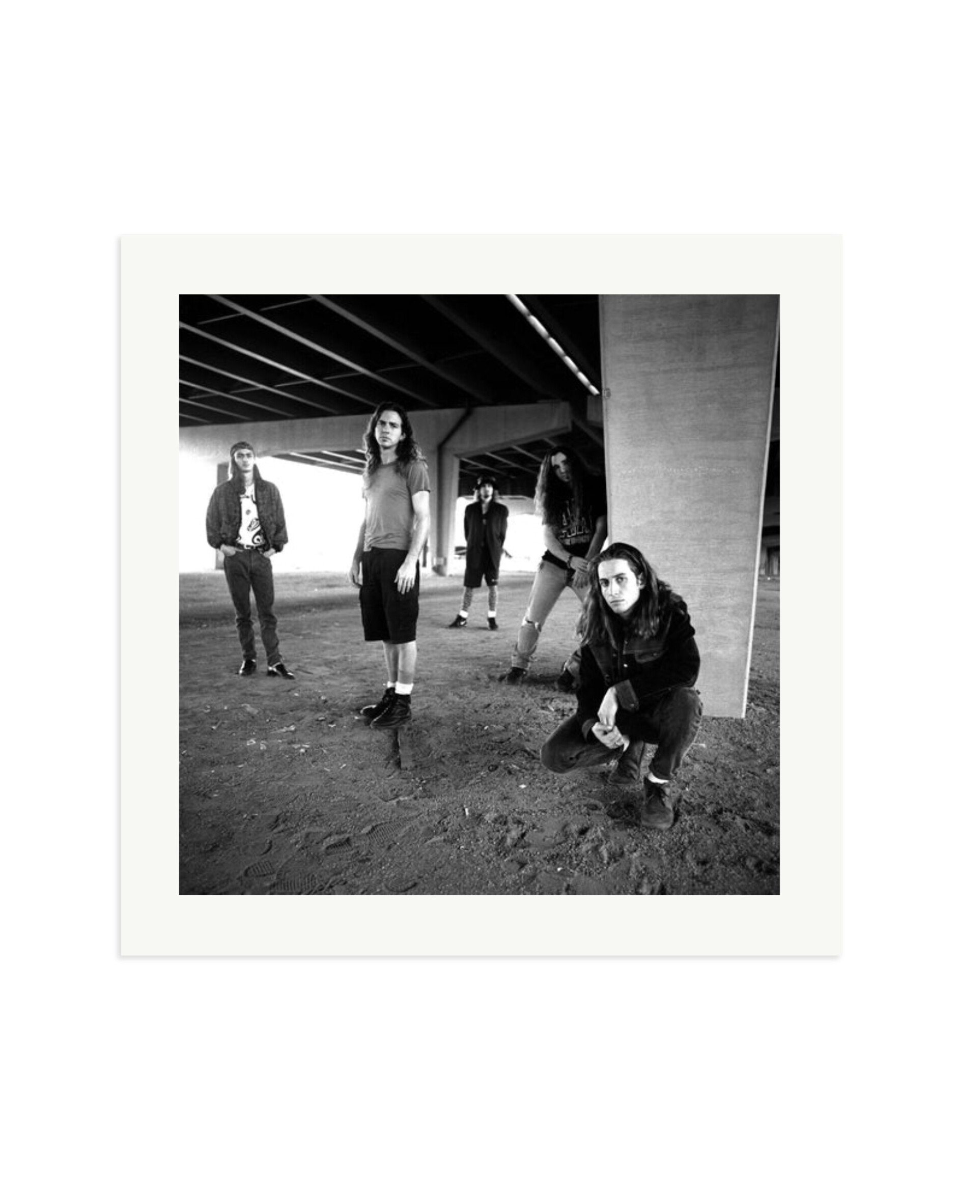 Pearl Jam in 1991 Print Only / XL