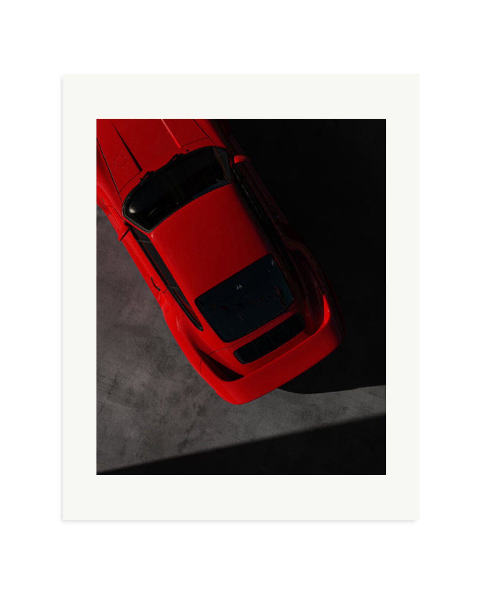 Porsche 959 Birdseye Print Only / Medium