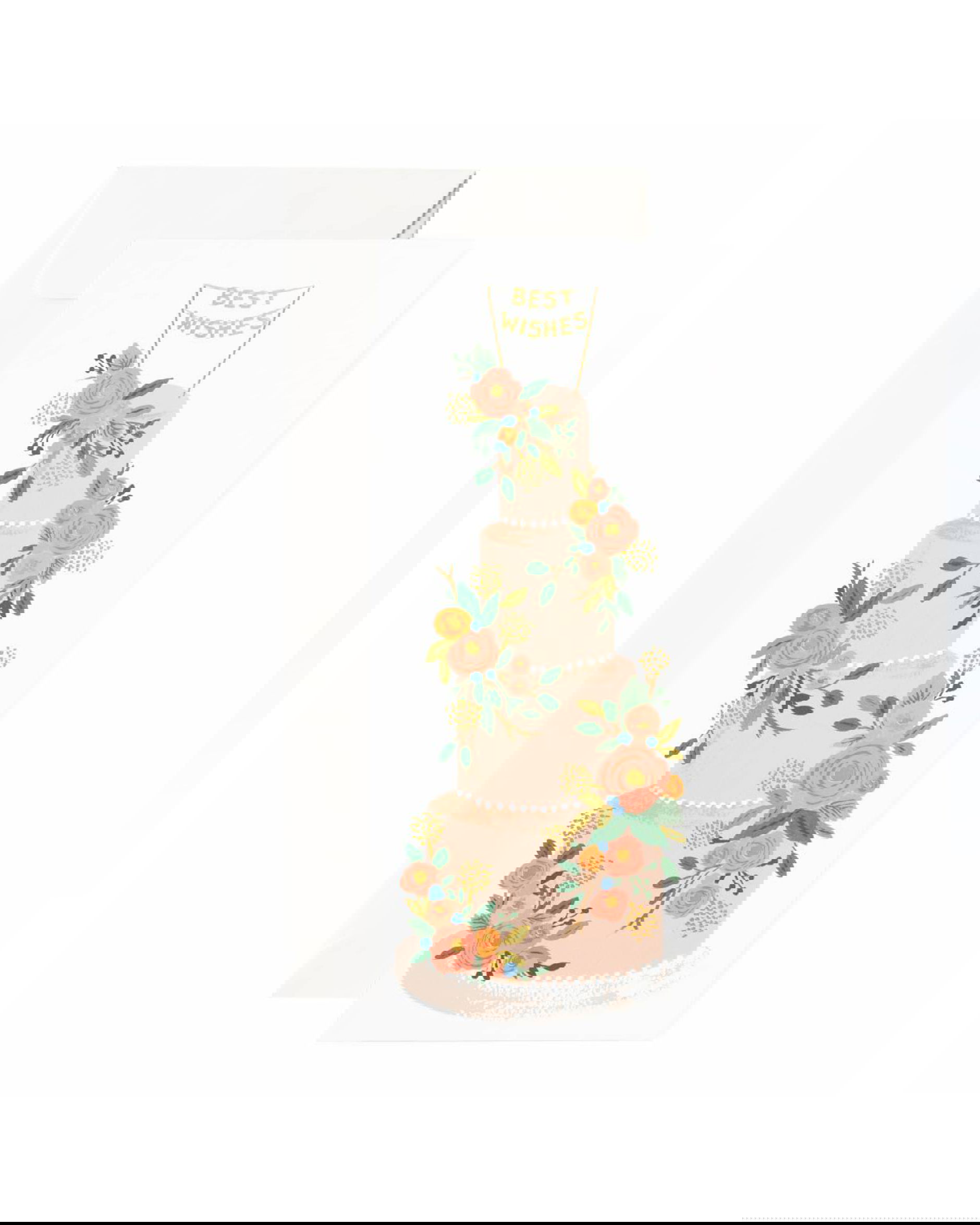 Tall Wedding Cake kort