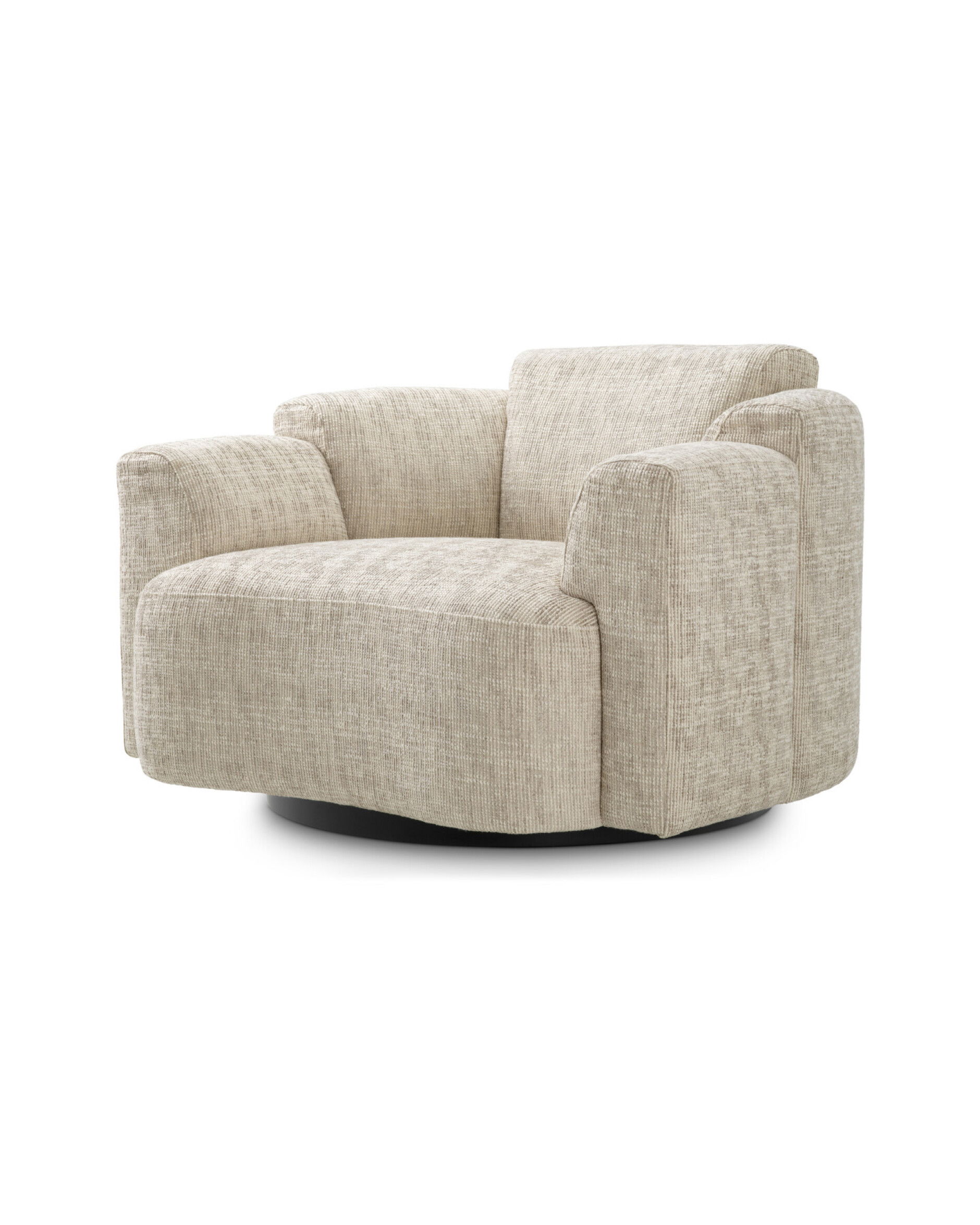 Swivel Chair Marbella creststone beige