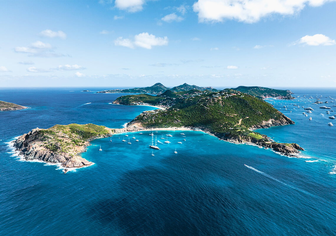 Smekmånad på St. Barths