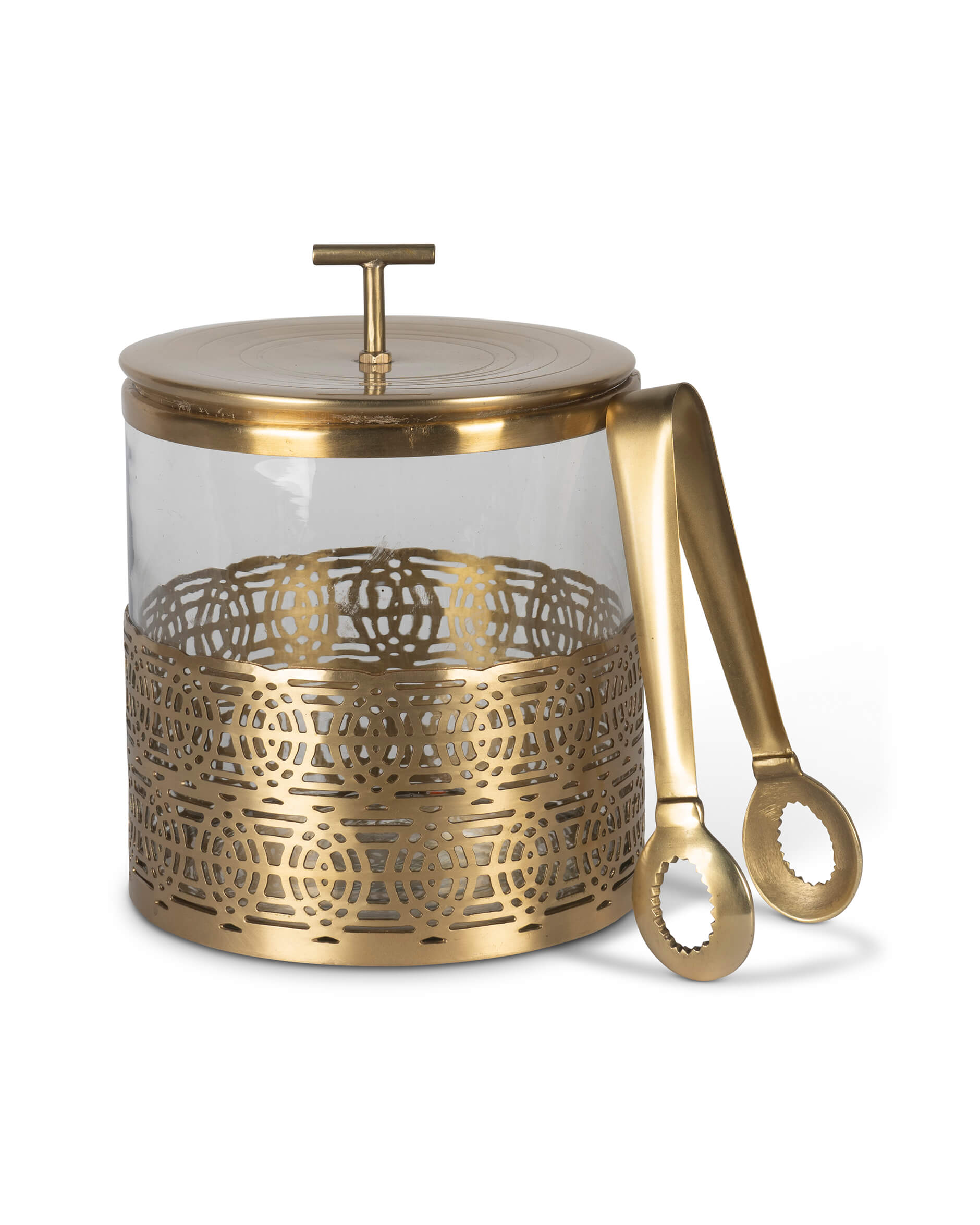 Art Deco ishink mässing