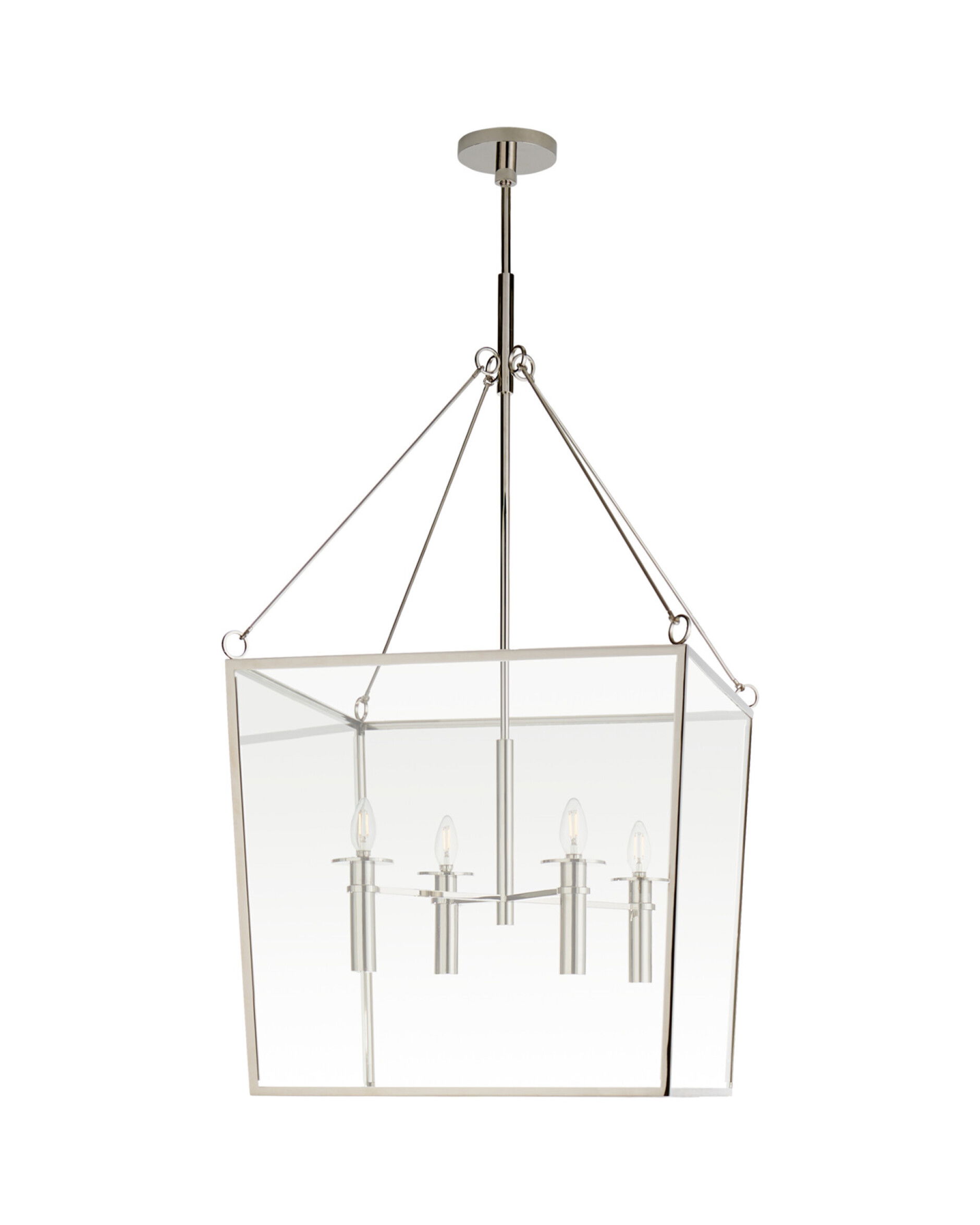 Cochere taklampa nickel L