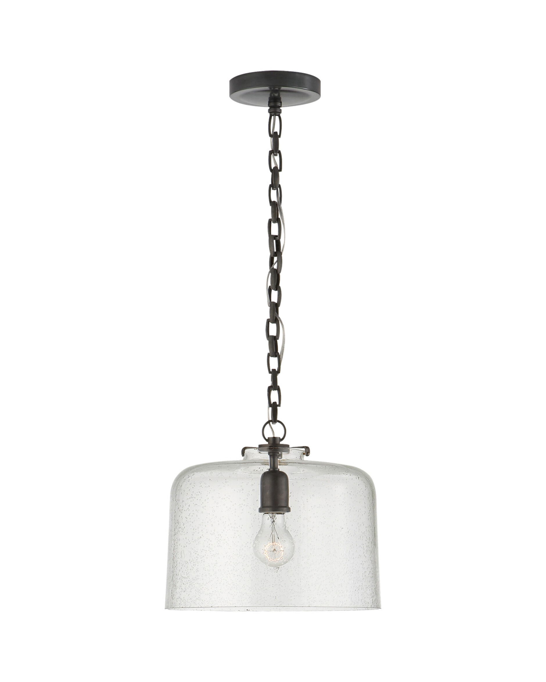 Katie dome takpendel brons/glas