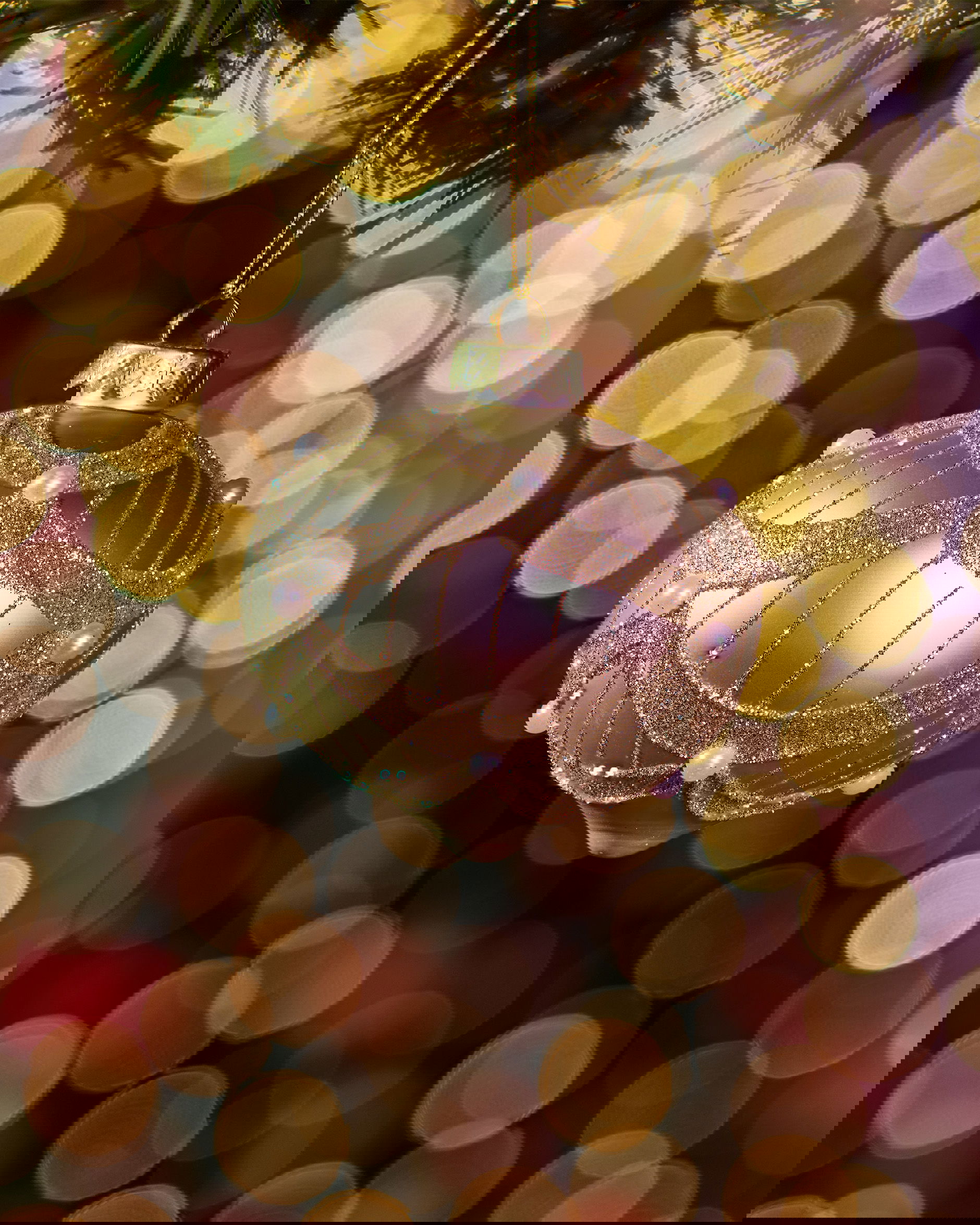 Clarimond regal kerstbal champagne 8cm