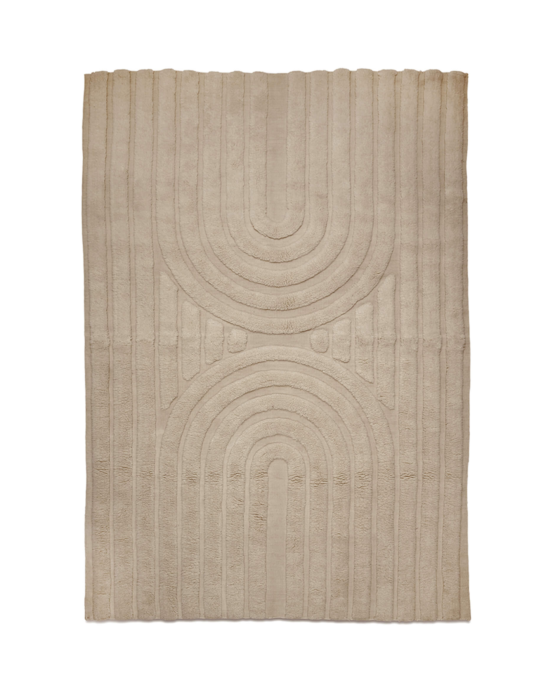 Curve-matto luonnollinen beige