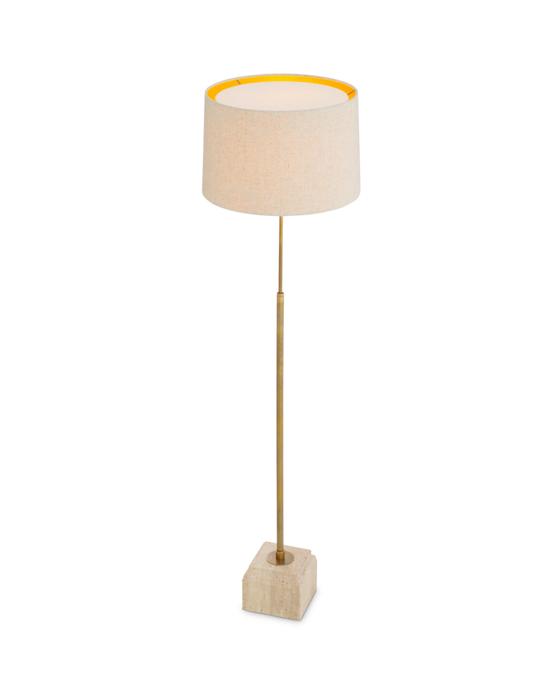 Rialta golvlampa mässing