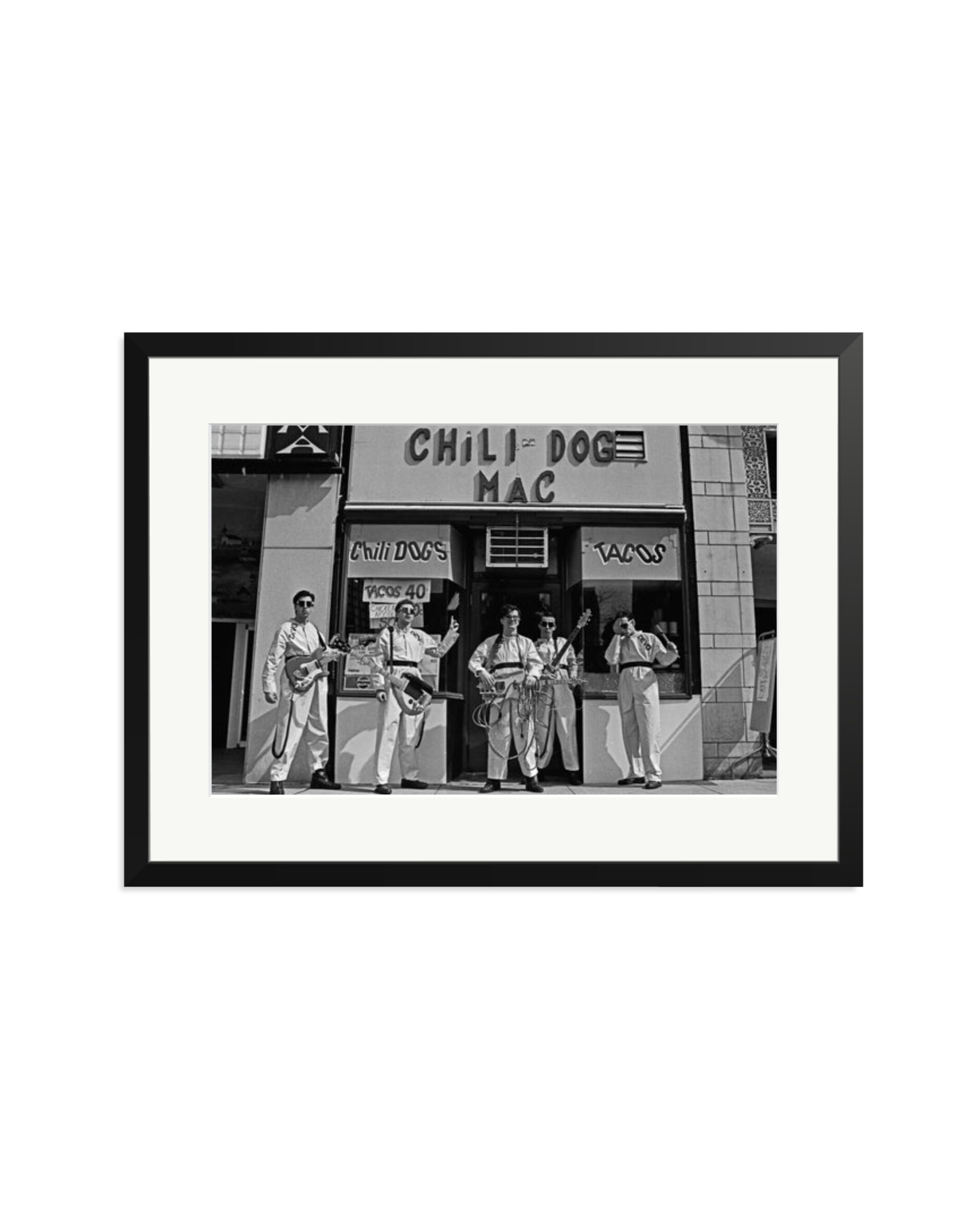 Devo at The Chili Dog Mac in Akron 1978 Black / XL
