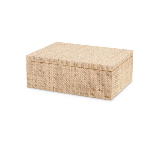 null - Cadiz Box Natural Raffia L