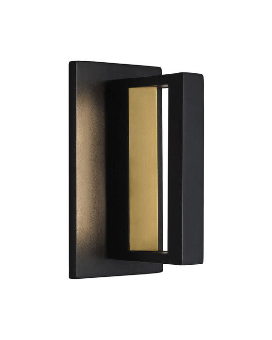 Anton vägglampa svart S