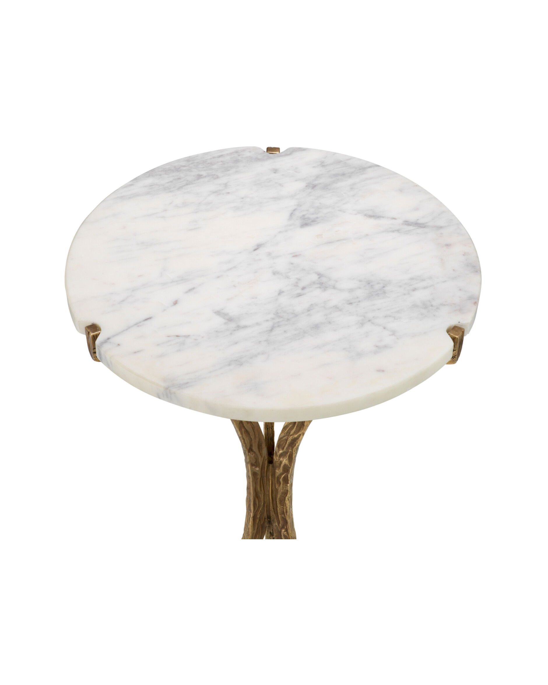 Emmeline Side Table Vintage Brass