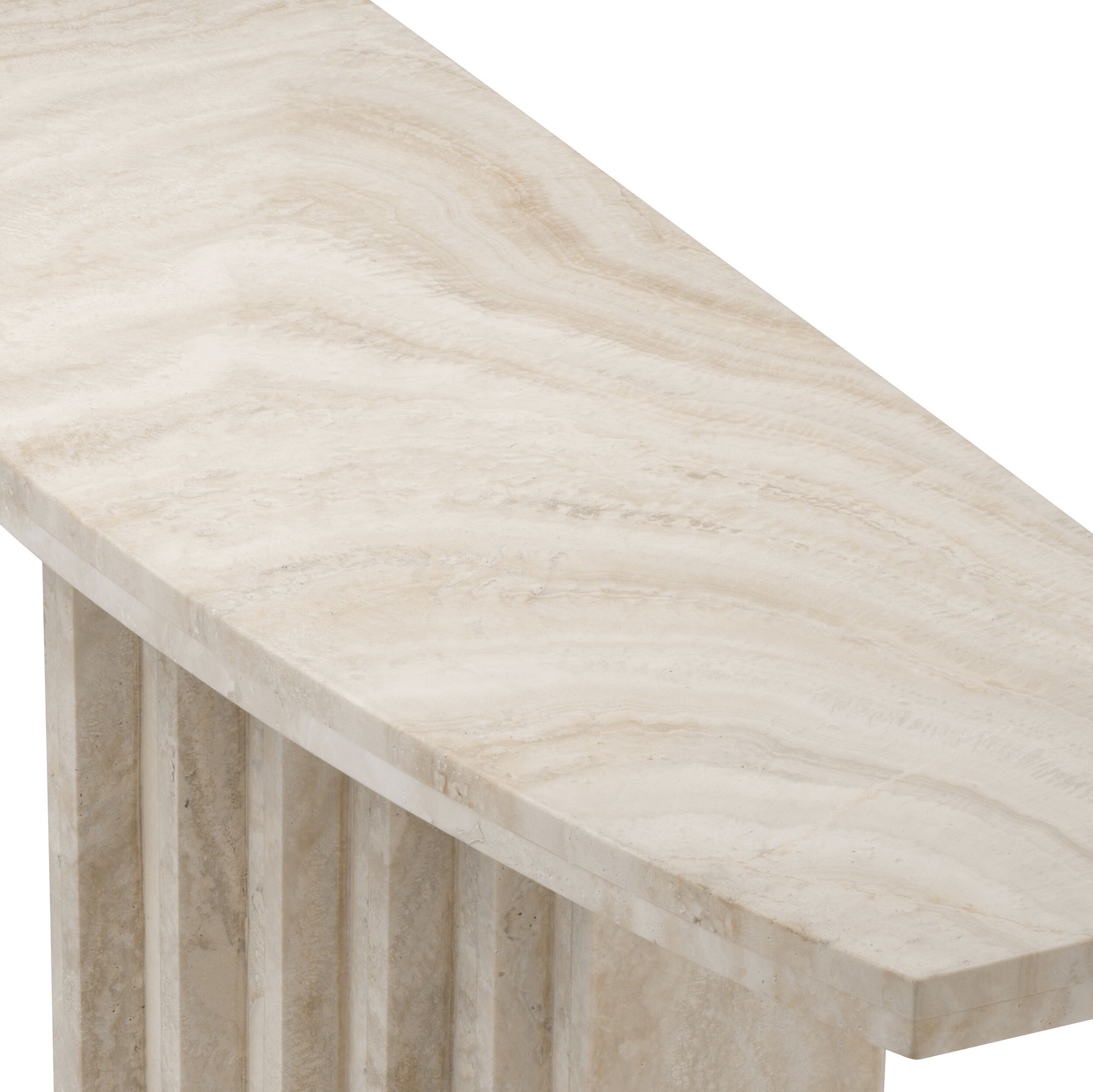 Atzaro konsolbord travertine