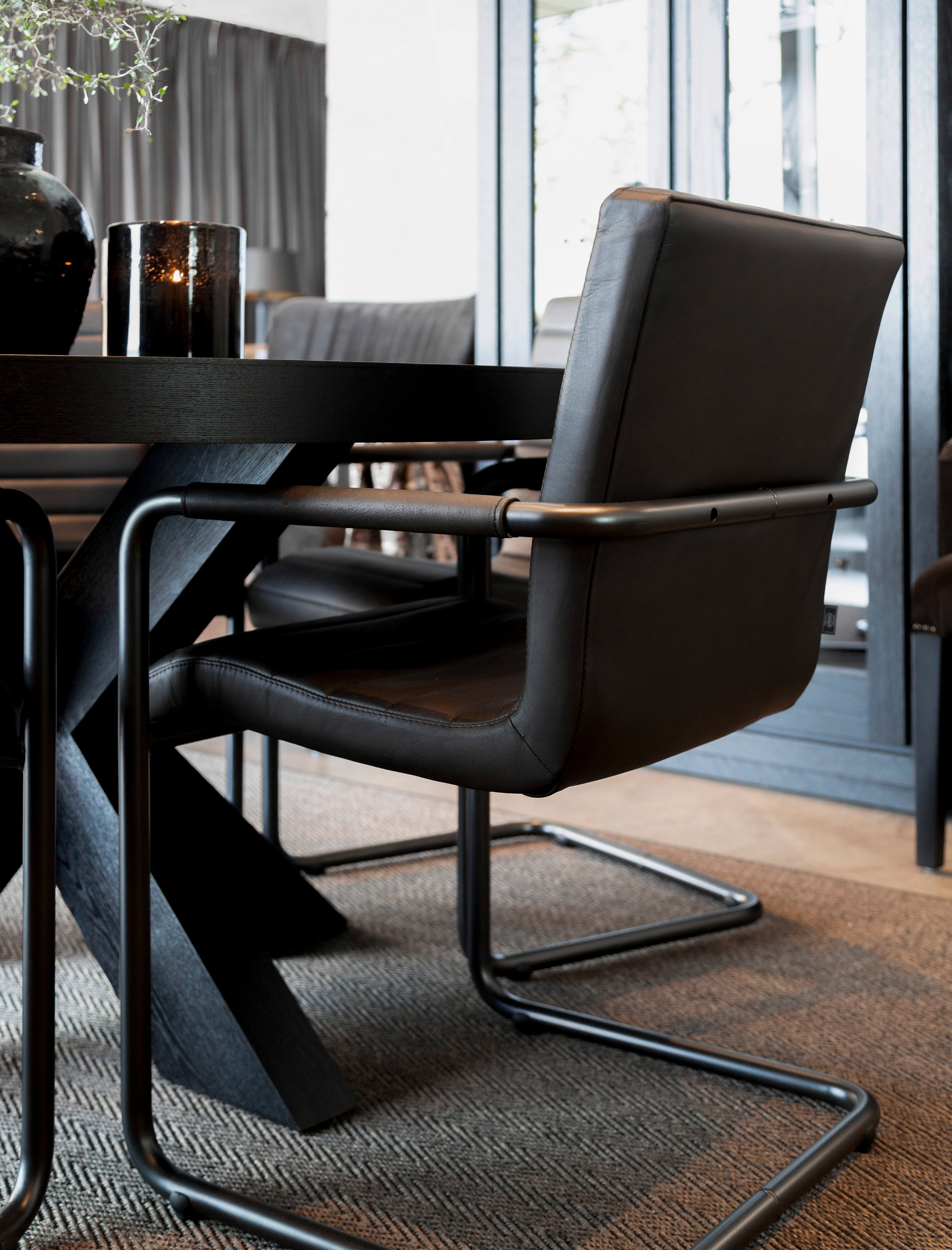 Sabina Armchair Black