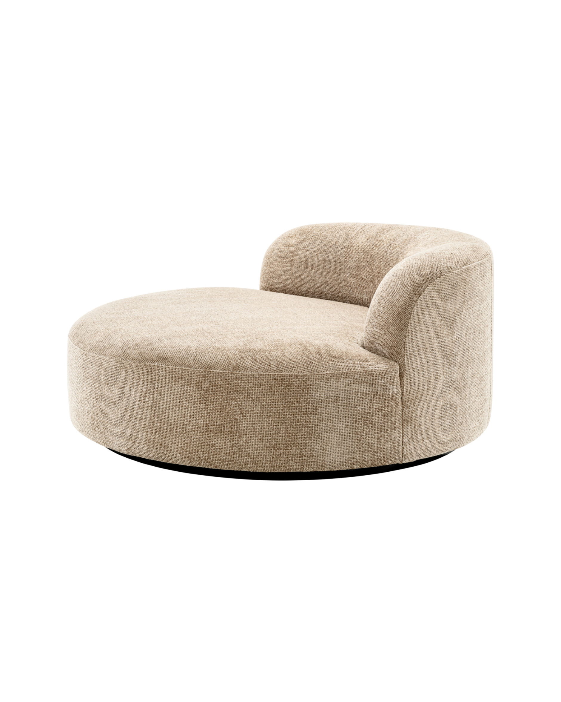 Björn soffa rund lyssa sand