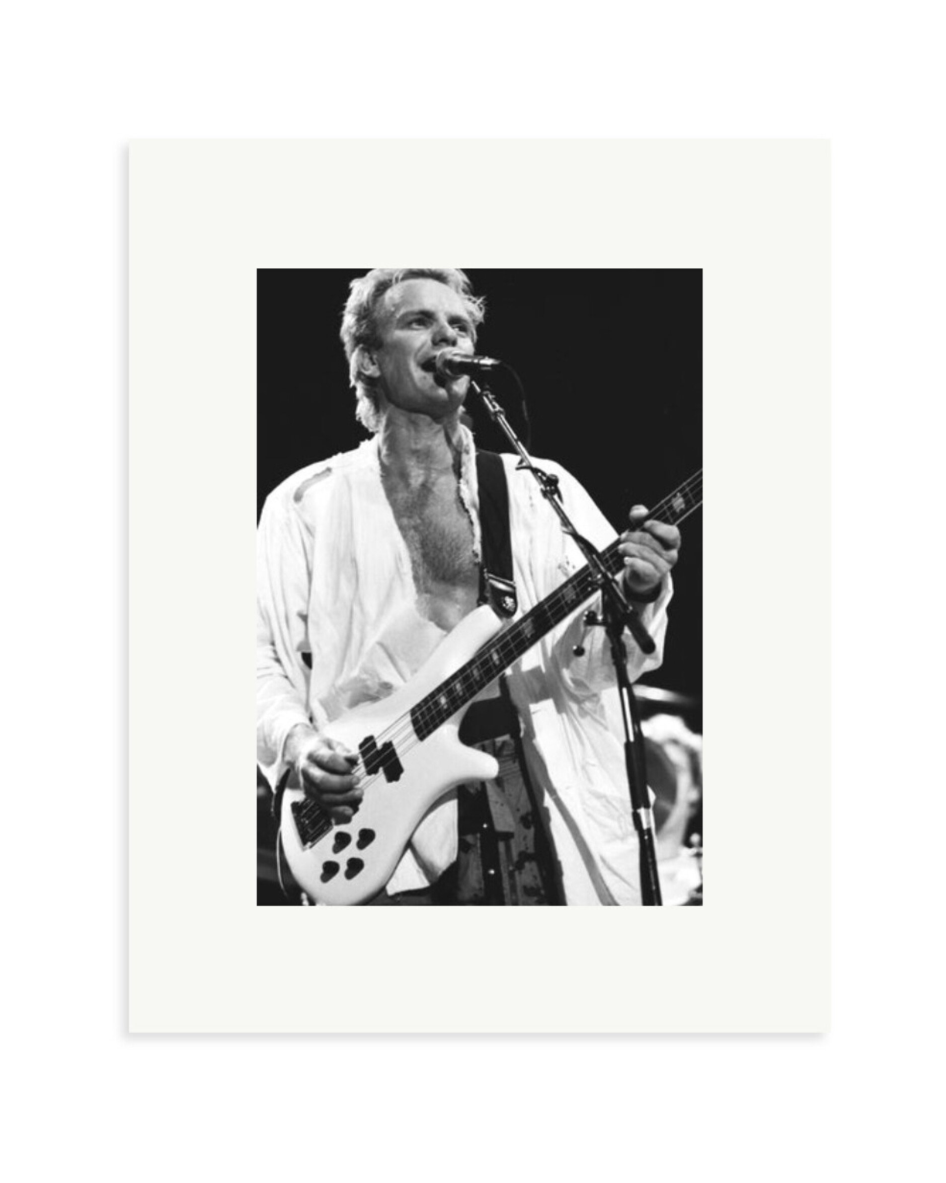 Sting 1983 Print Only / Small