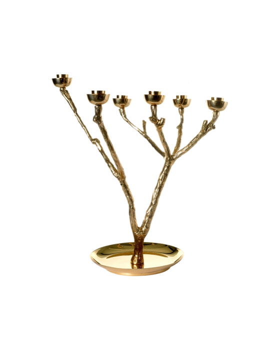 Twiggy Candlestick Gold