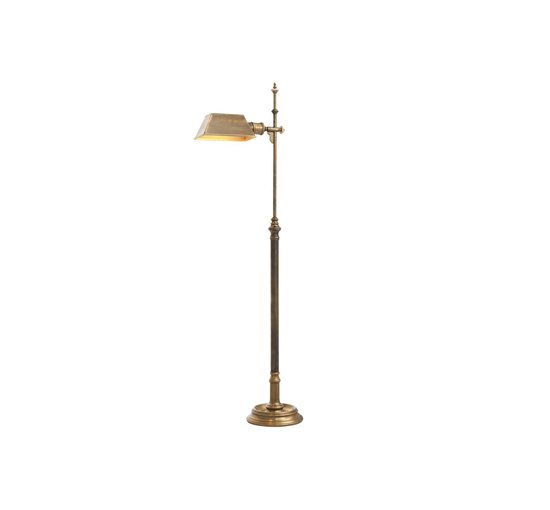 Vintage Brass - Charlene Floor Lamp Brass Finish
