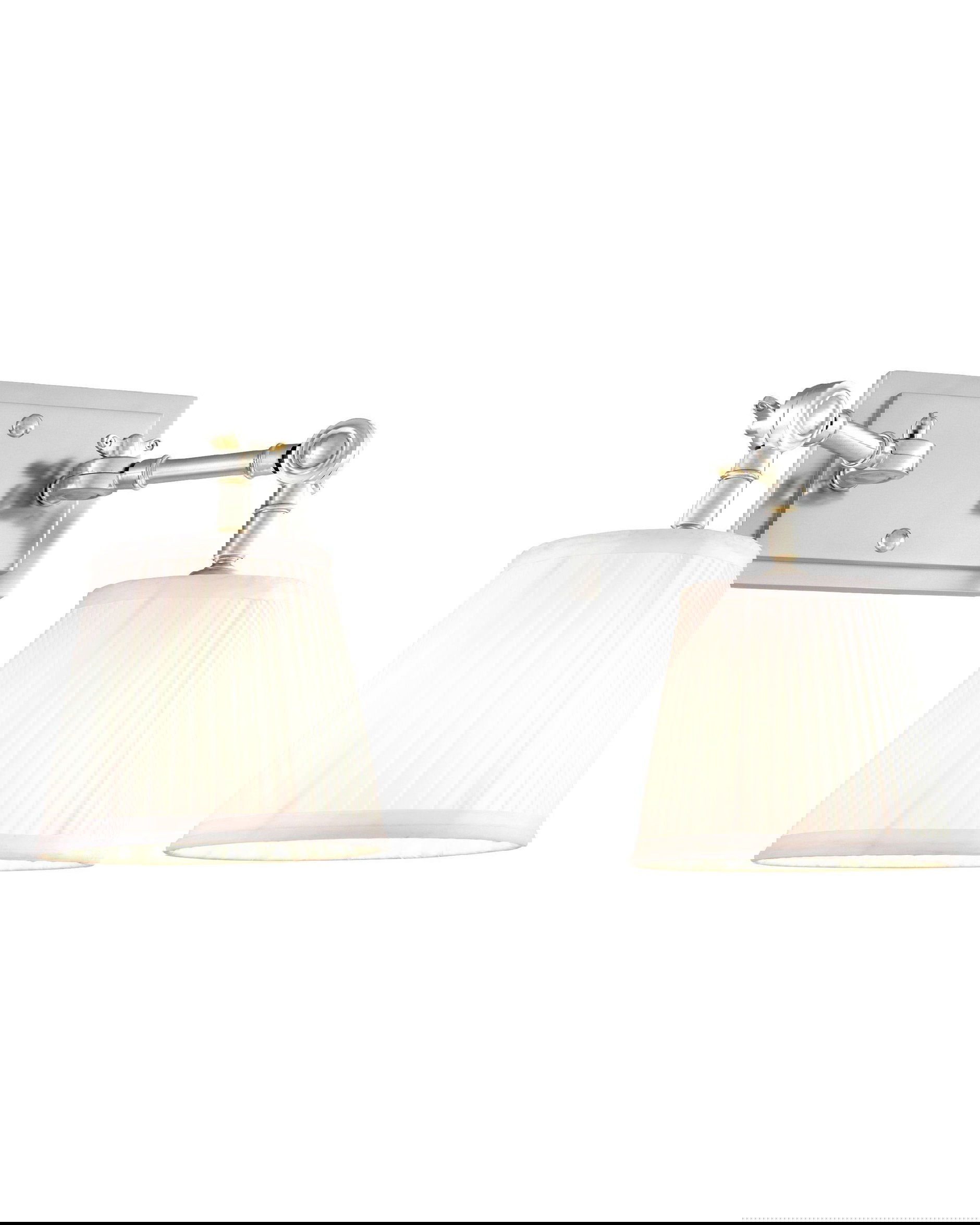 Wentworth Wall Lamp, double, nickel