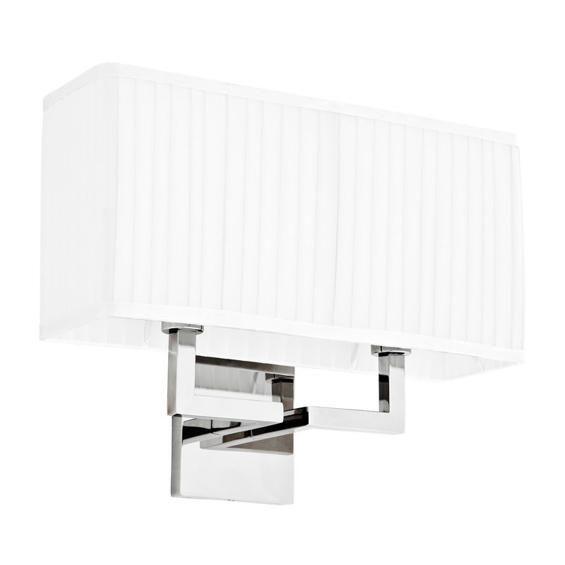 Westbrook vägglampa nickel