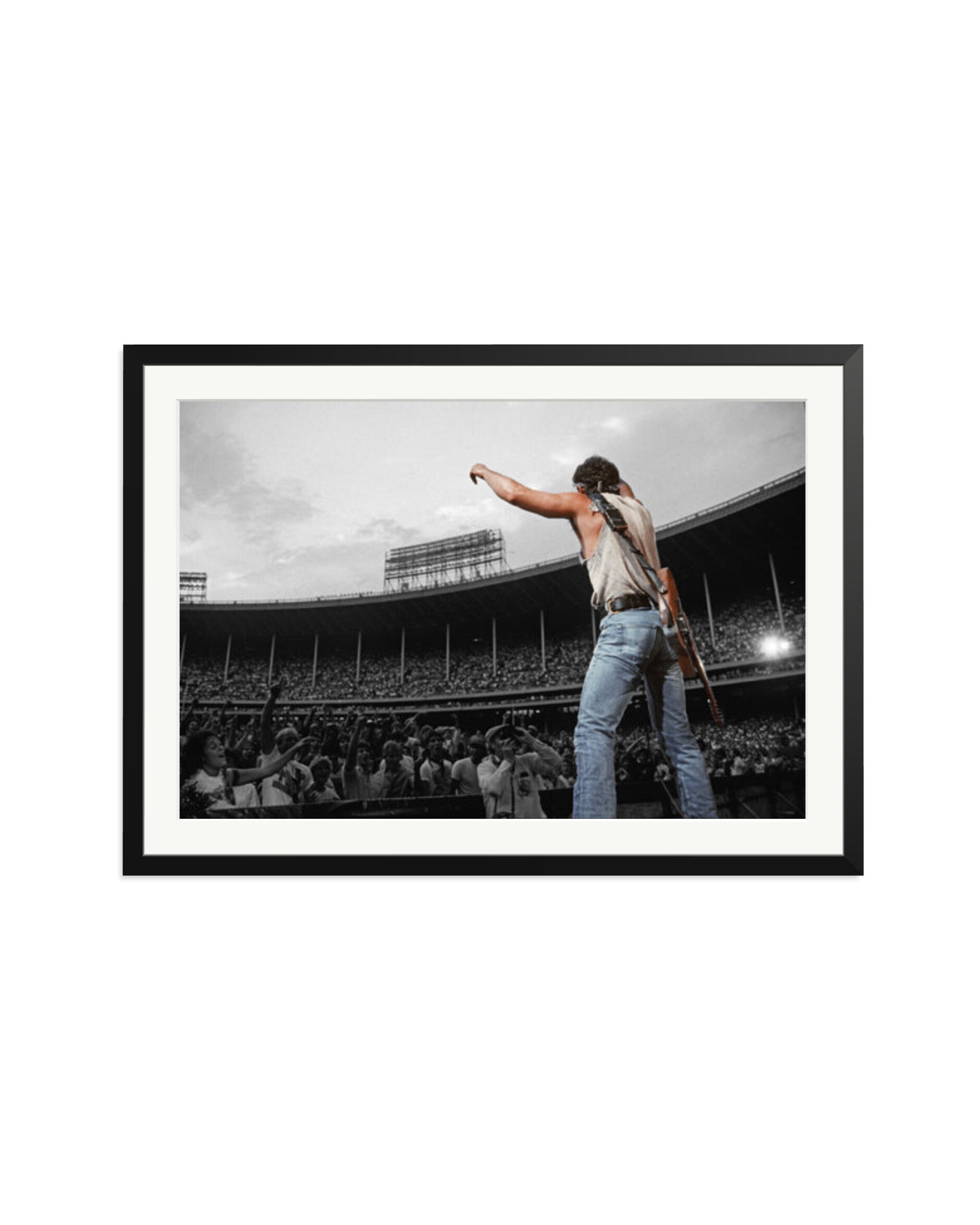 Bruce Springsteen at Cleveland Stadium 1985 Black / XXL