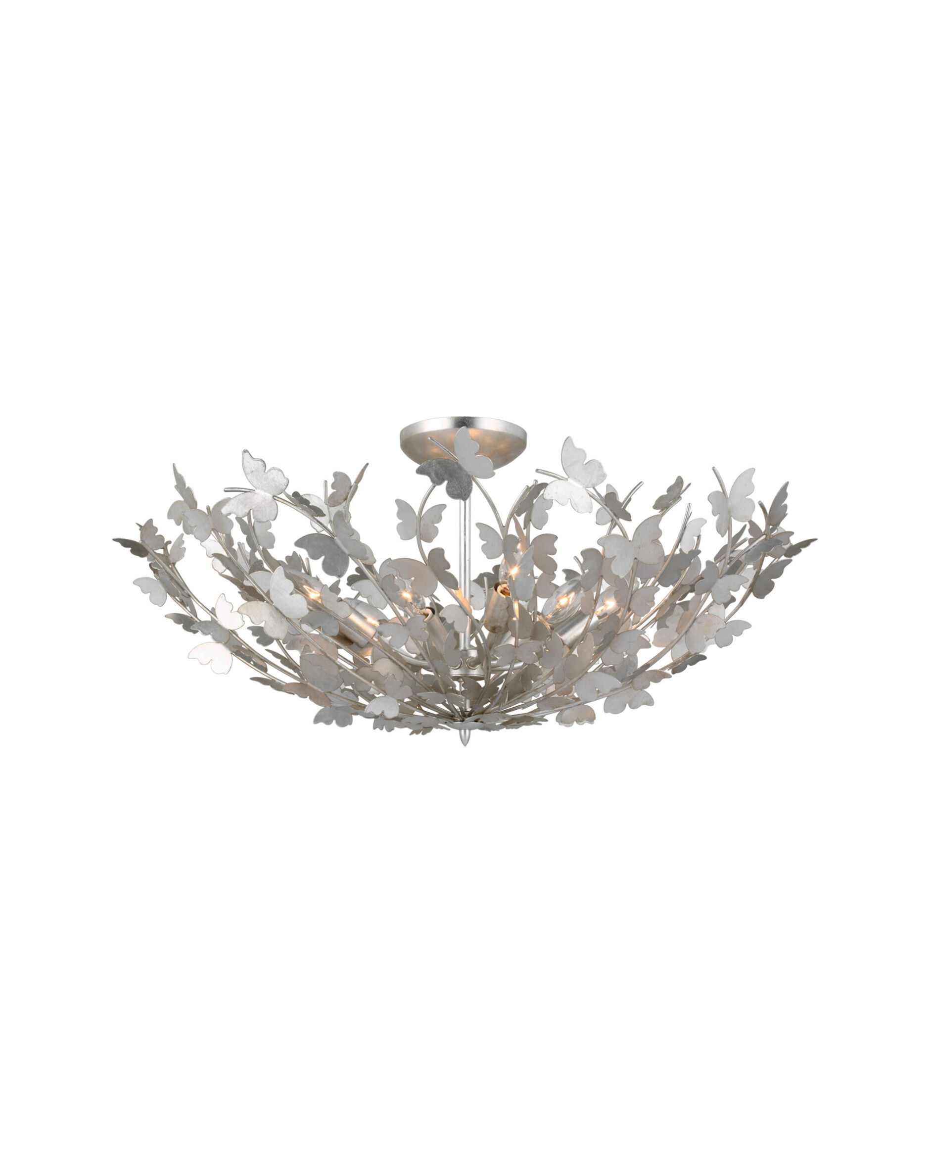 Farfalle plafond silver