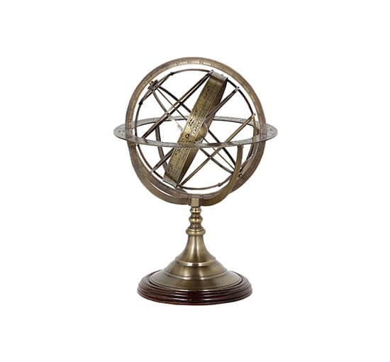 Brass - Globe small