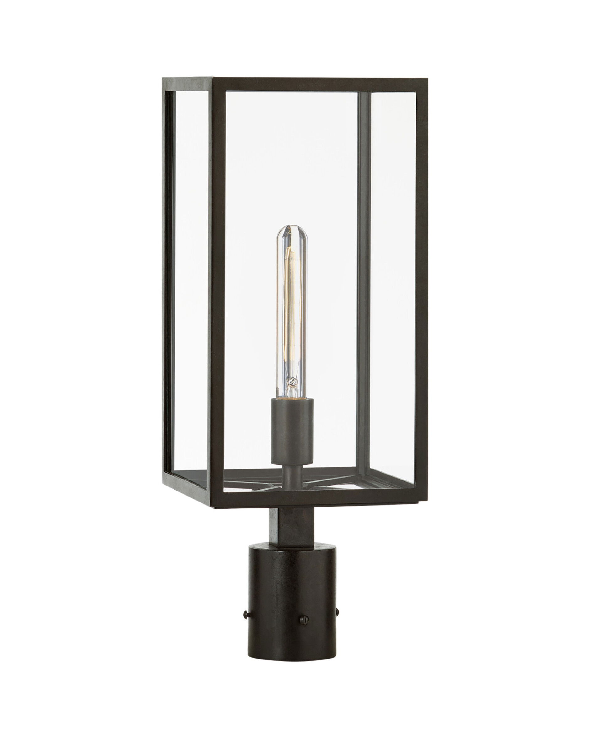 Fresno sockellampa svart