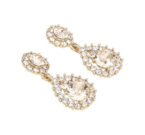 Light Silk - Sofia Earrings Crystal