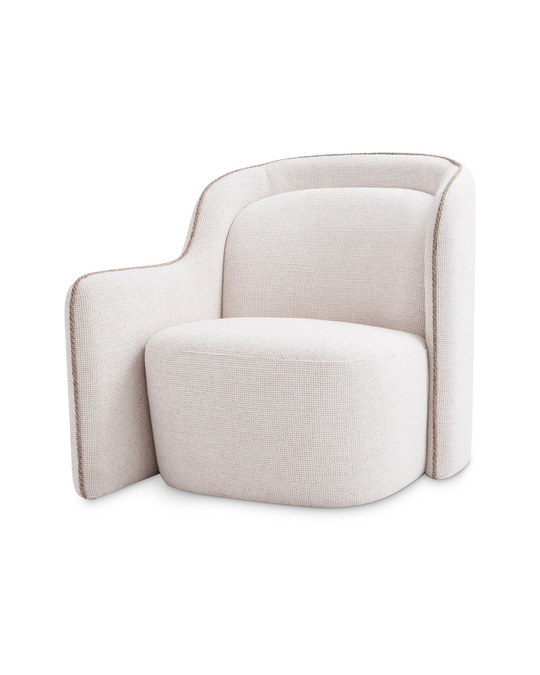 Barrier fåtölj lyssa off-white vänster