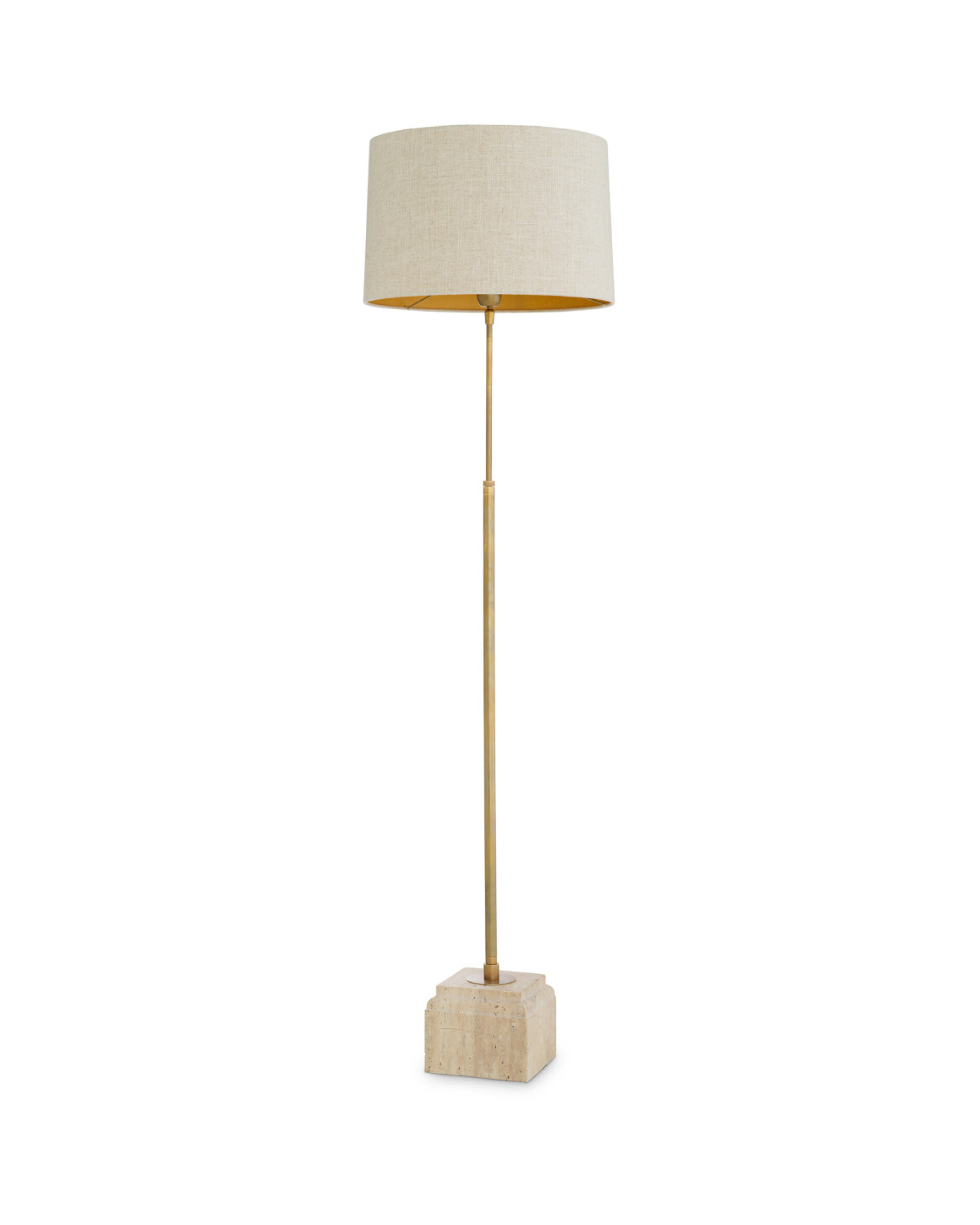 Rialta golvlampa mässing
