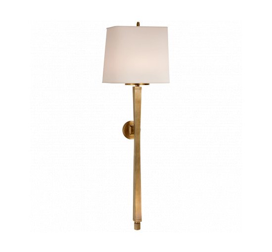 null - Edie Baluster Sconce Antique Brass