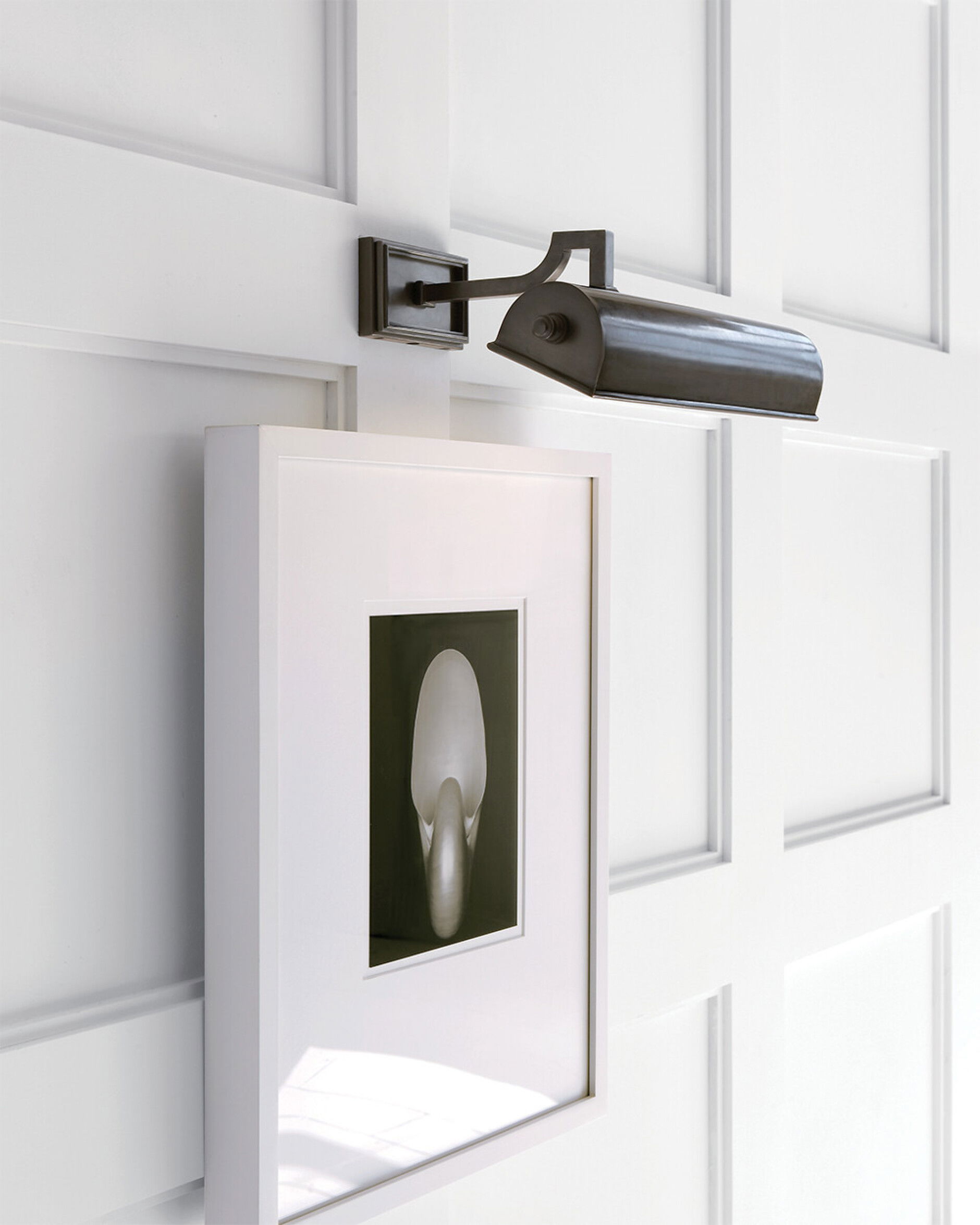 Dean 12" tavelbelysning Gun Metal