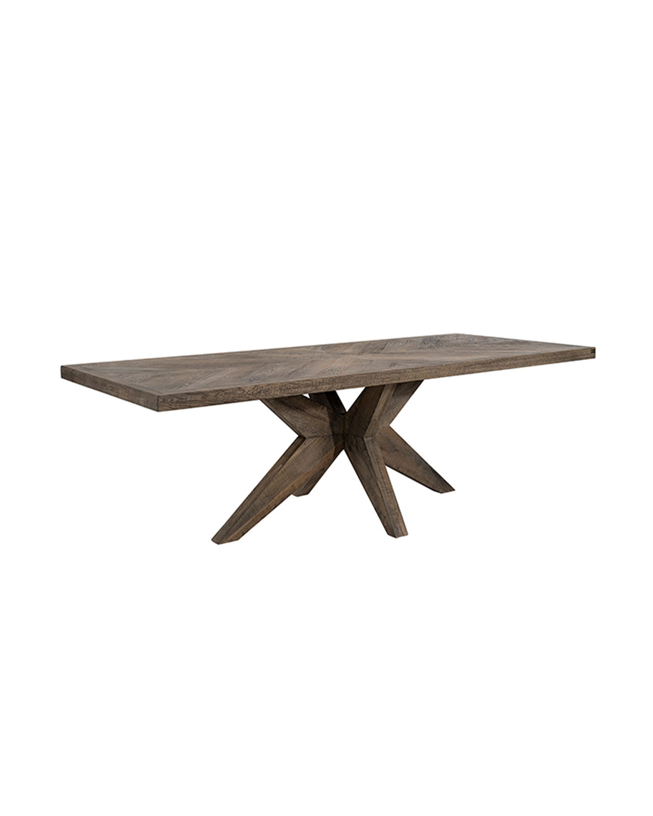 Justin matbord silver back