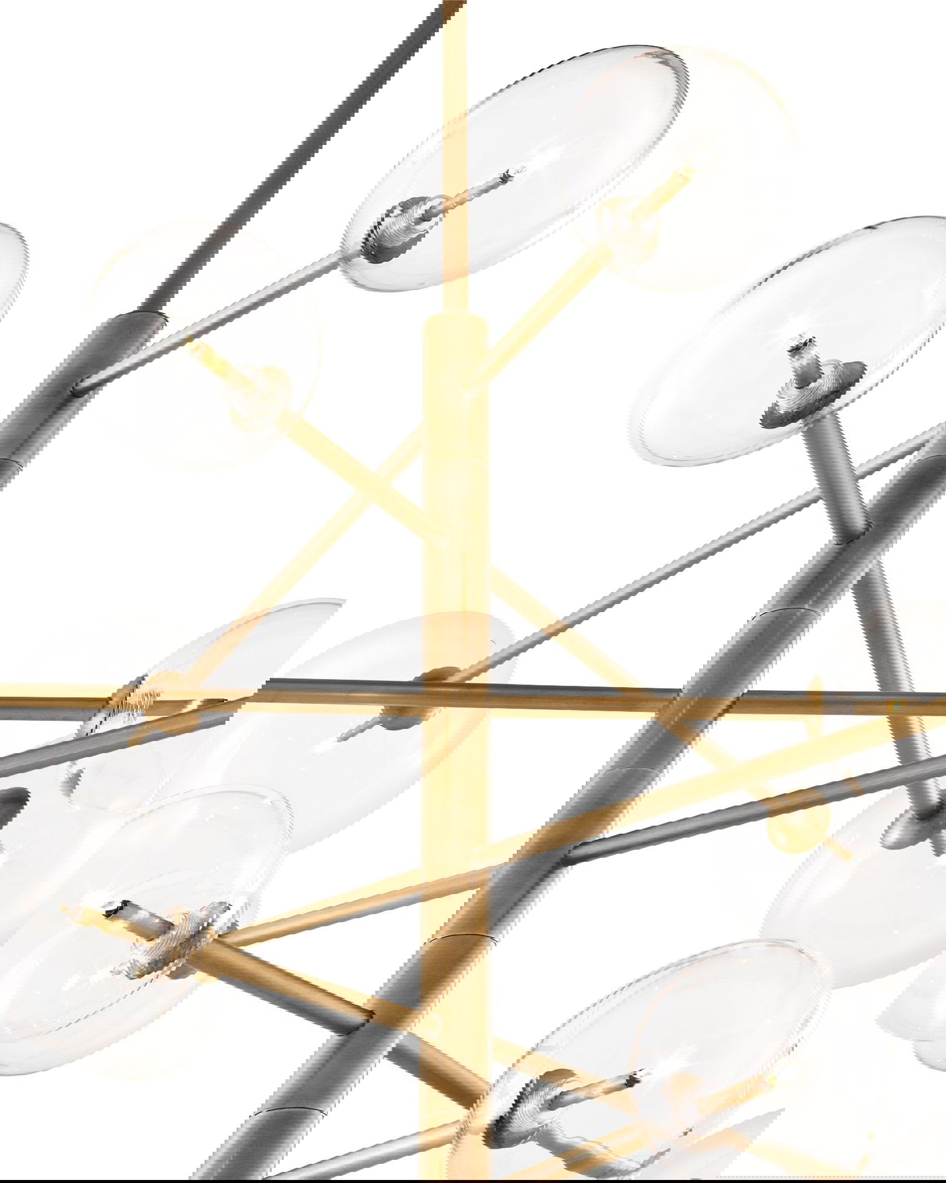 Argento taklampa mässing