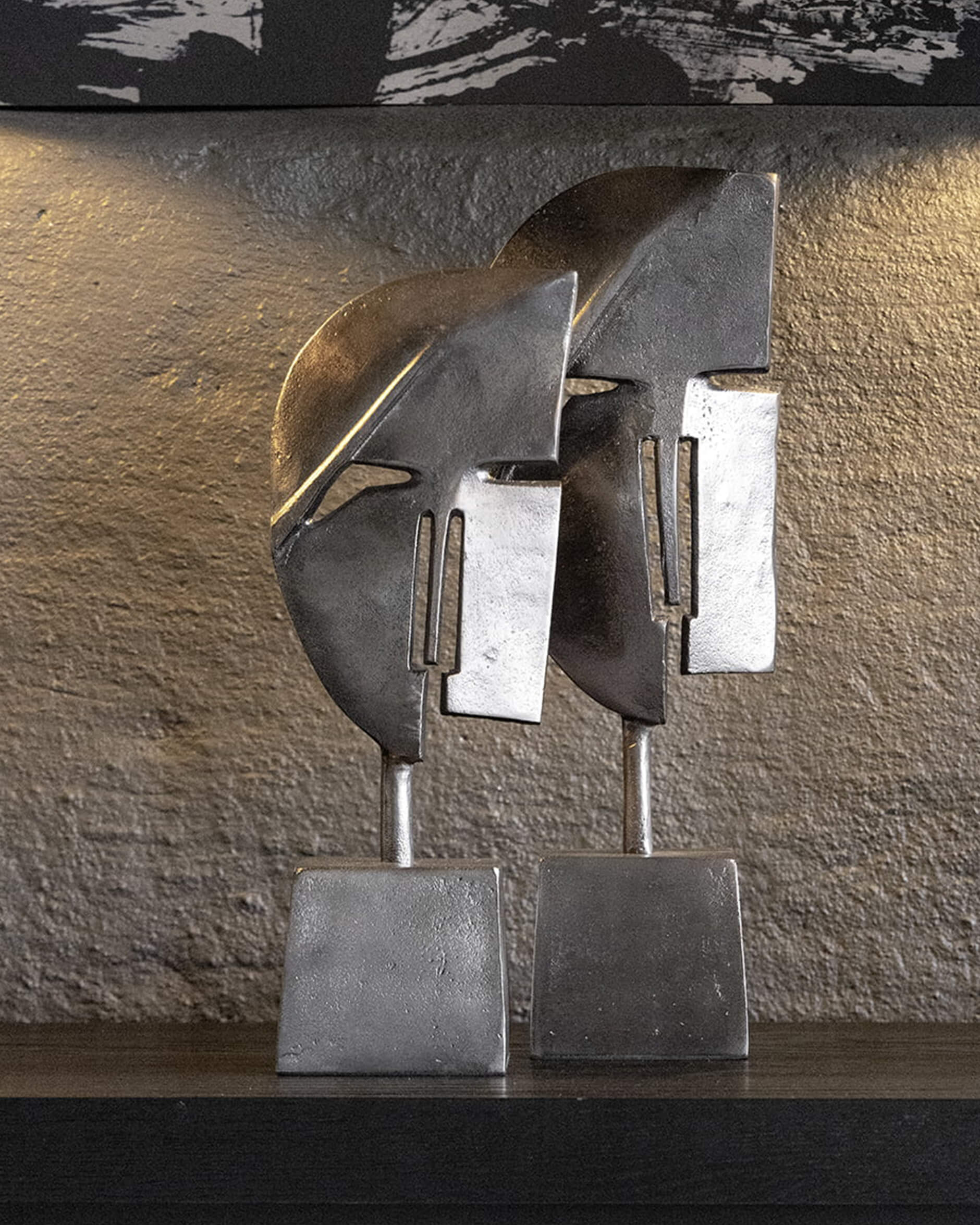 Benito face dekoration grafit