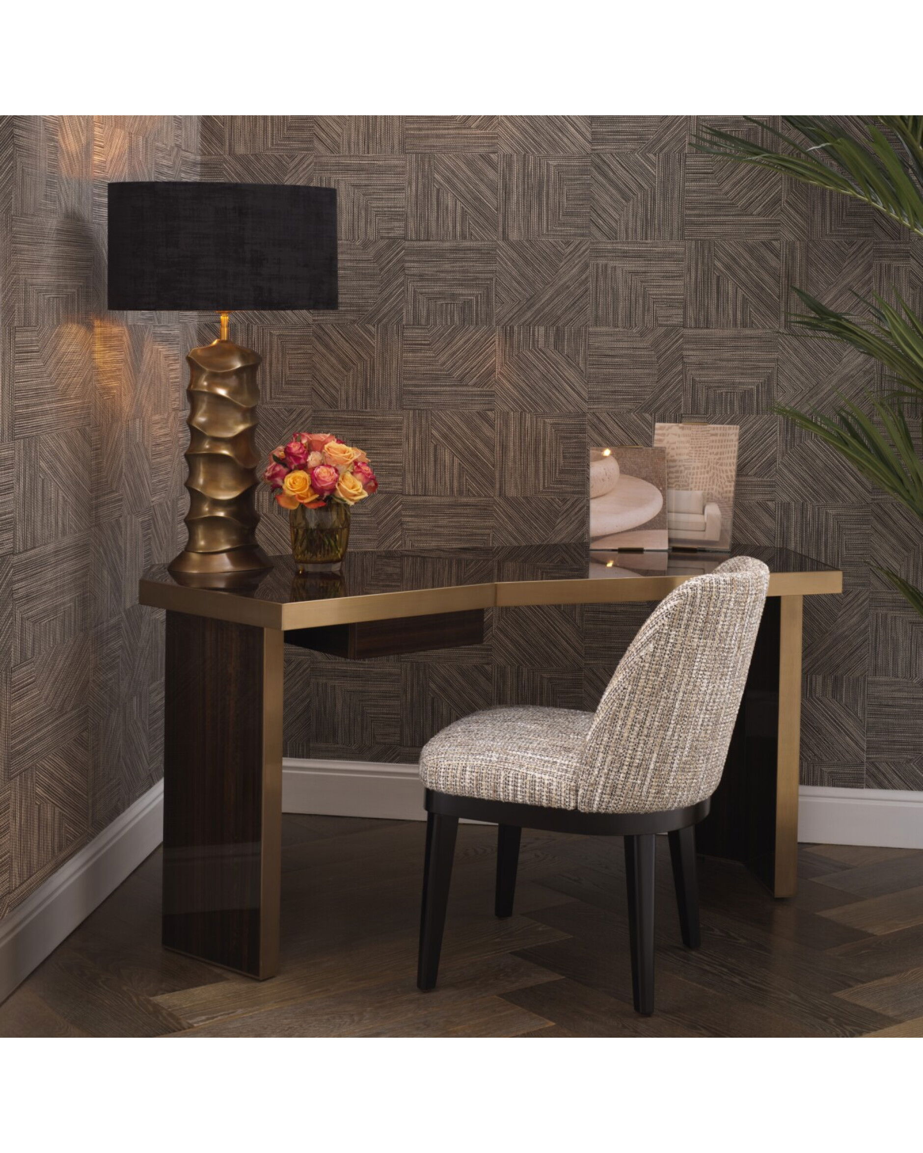 Xenon Schreibtisch Eukalyptus Furnier