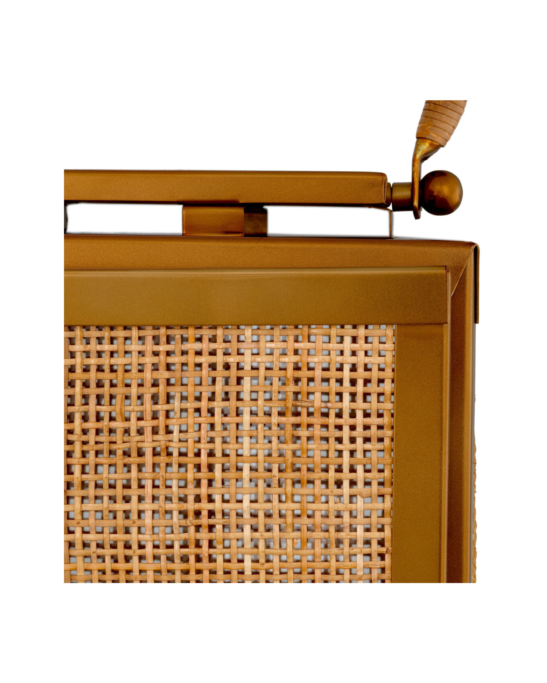 Georgian kynttilälyhty messinki