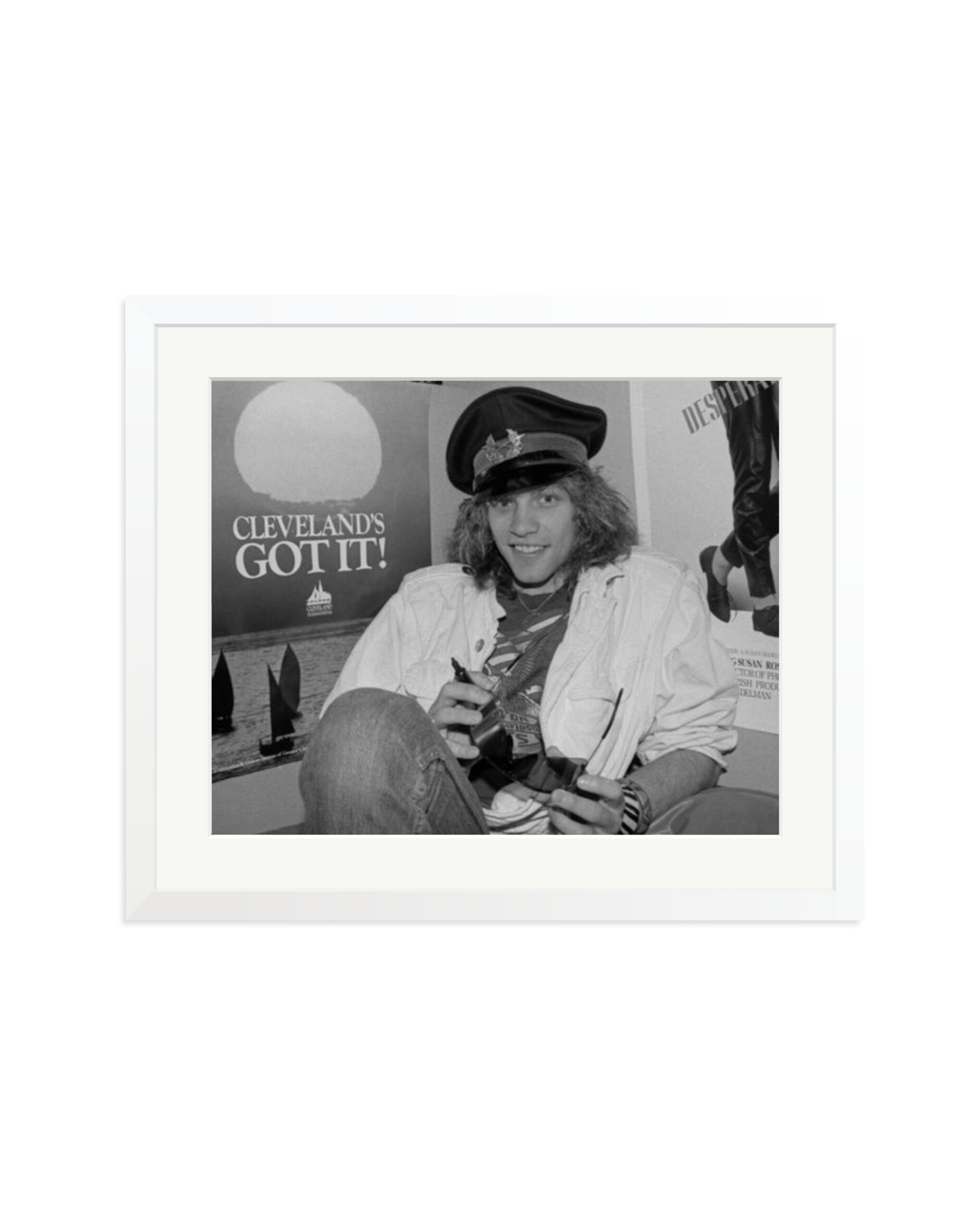 Jon Bon Jovi, 1985 White / Large