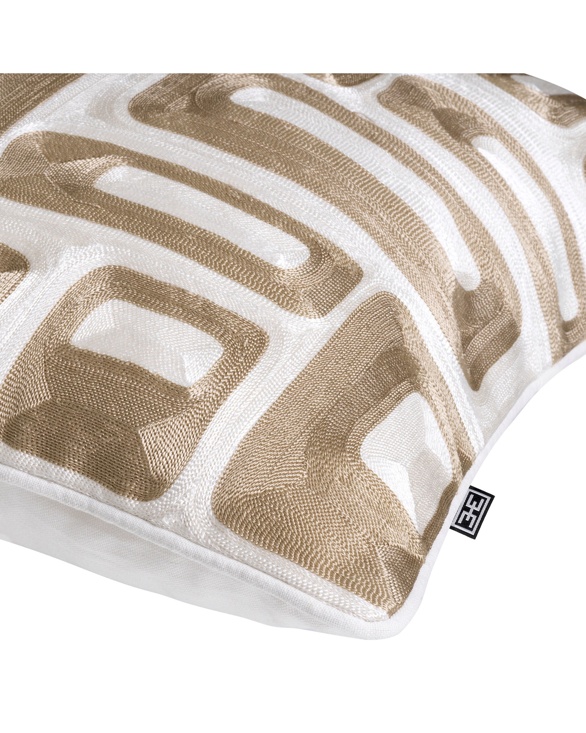 Cerva kudde beige/vit