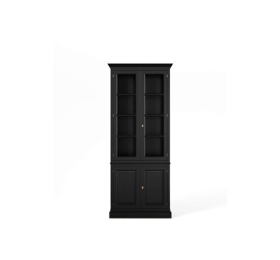Nantucket display cabinet Modern Black