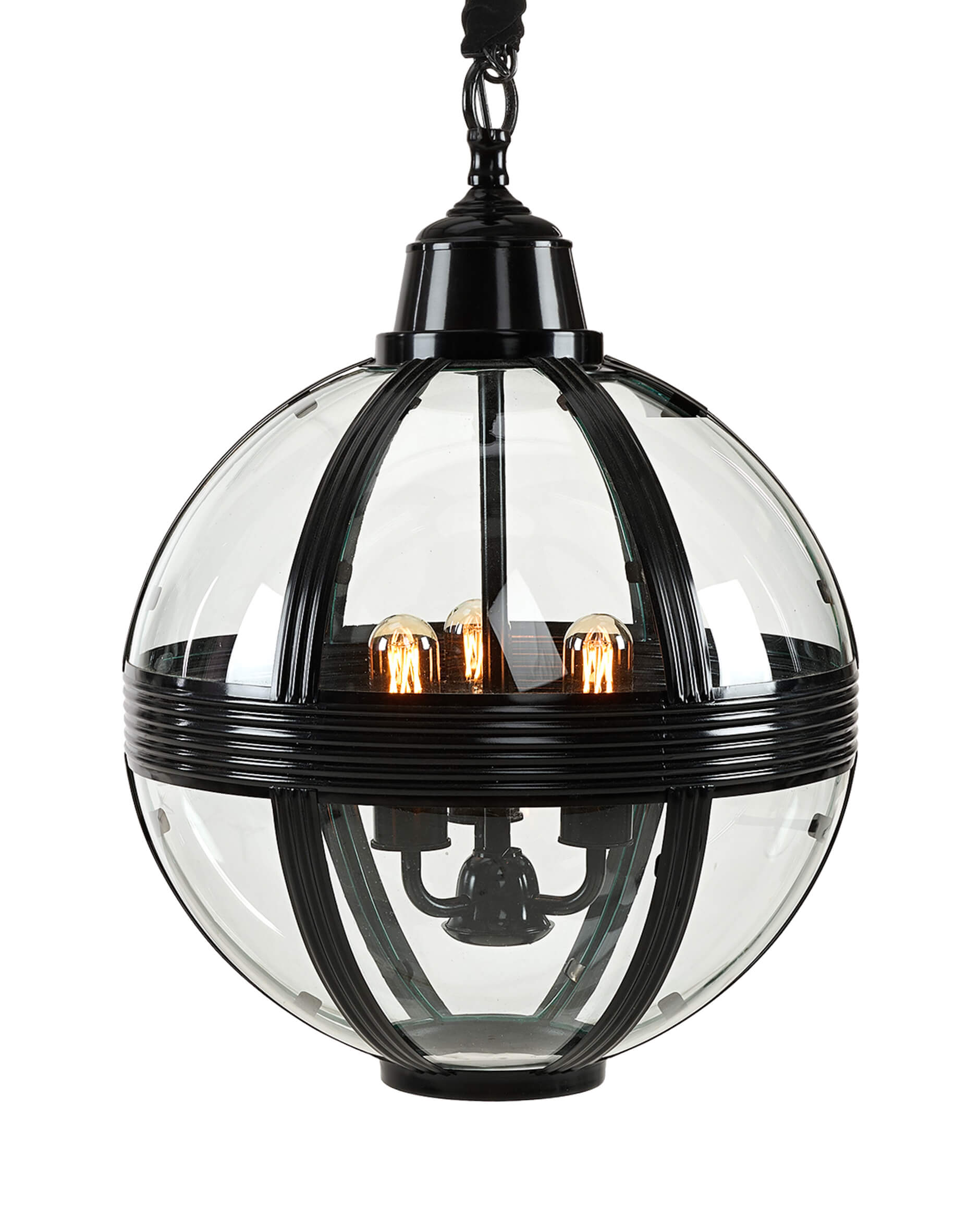 Timeless taklampa rund svart Ø66