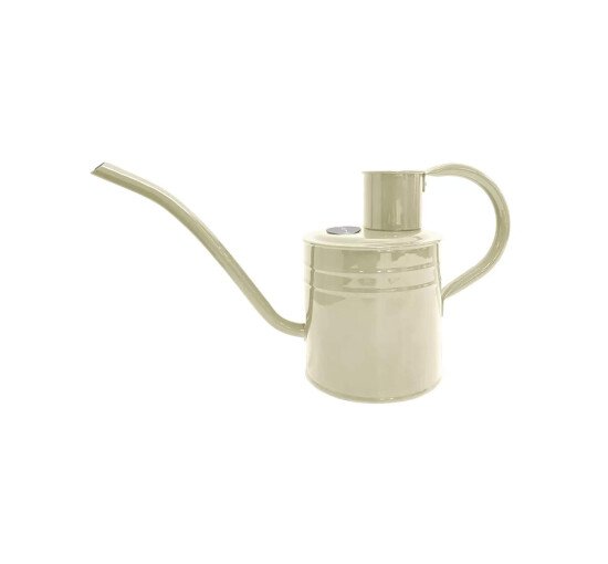 Vintage cream - Watering Can Forest Green