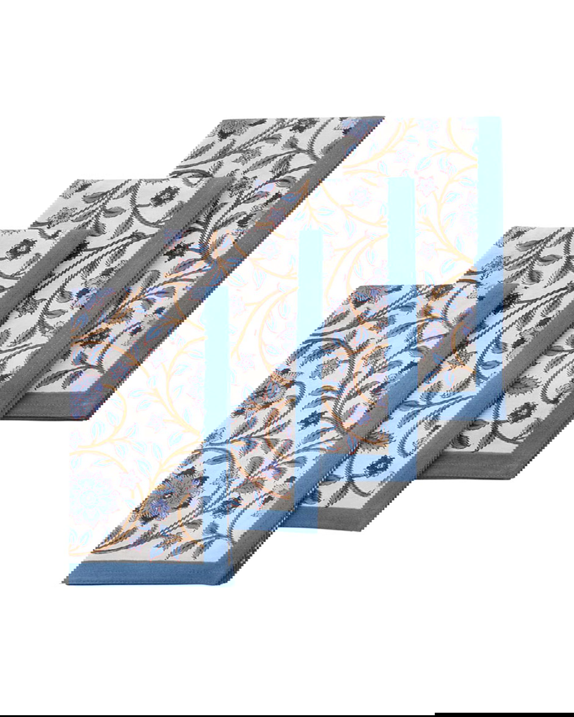 Bloomfield servetten blauw 4-pack