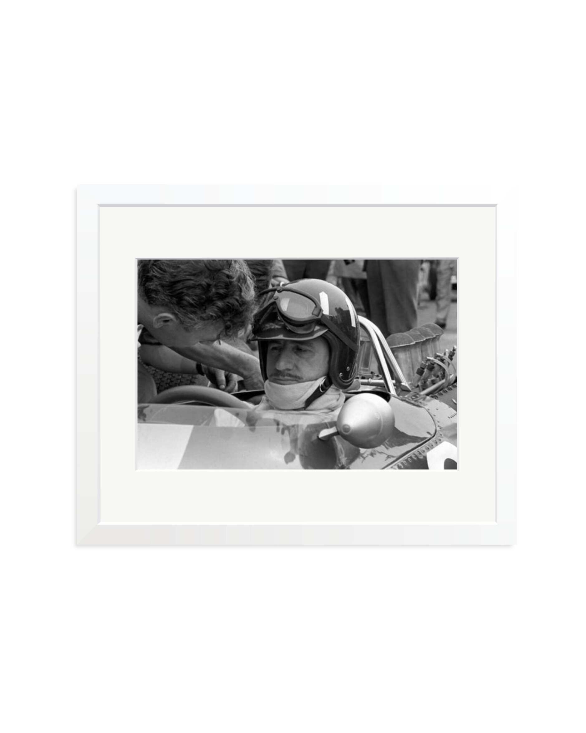 Graham Hill and Keith Duckworth White / Medium