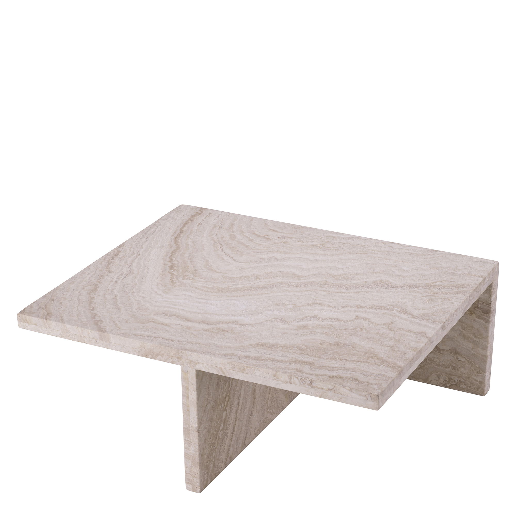 Amara soffbord travertin