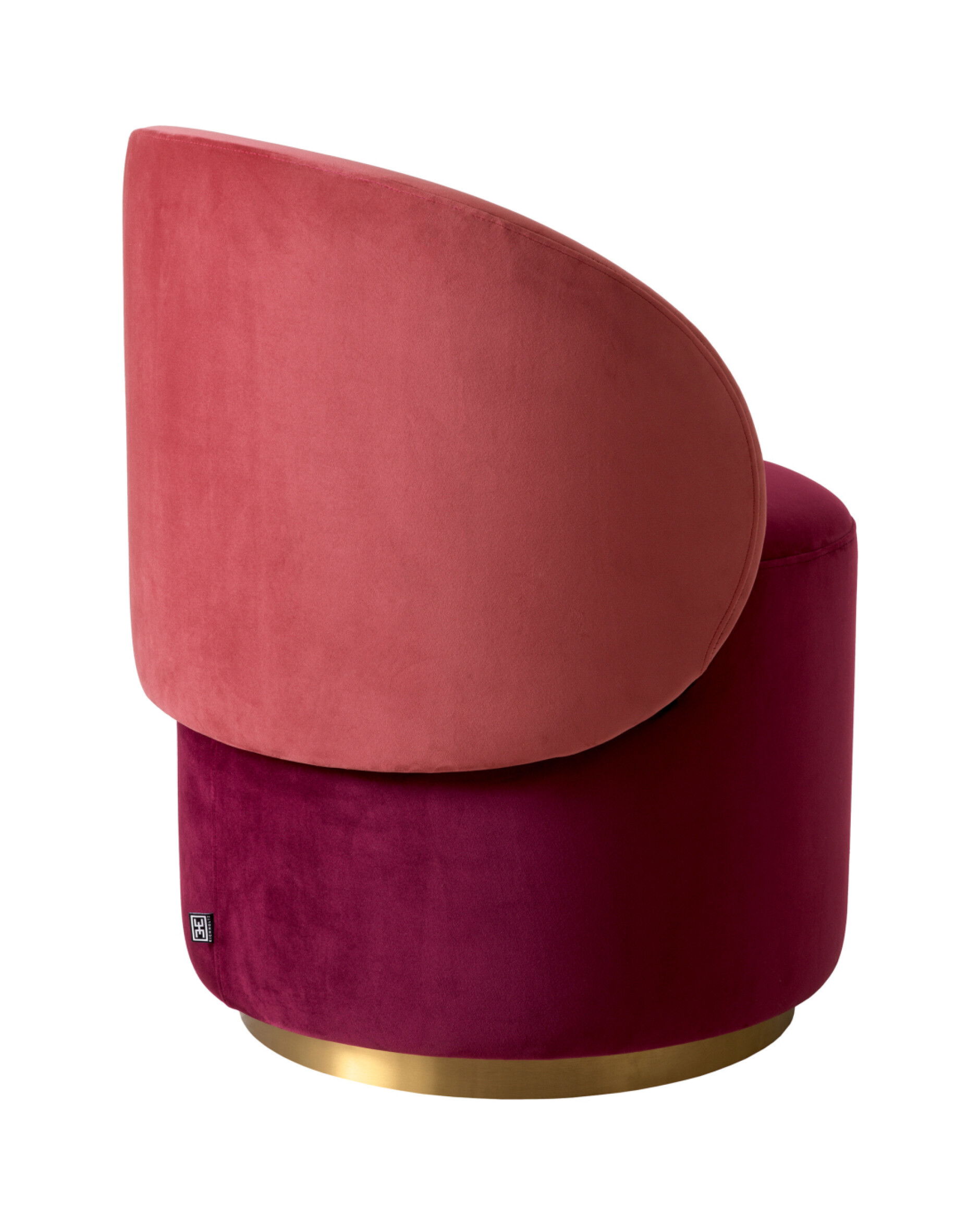 Greer matstol savona bordeaux velvet