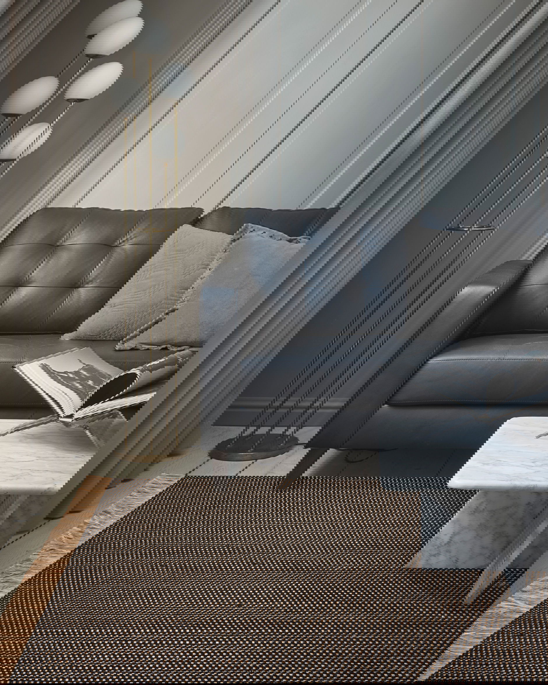 Goa rug black OUTLET